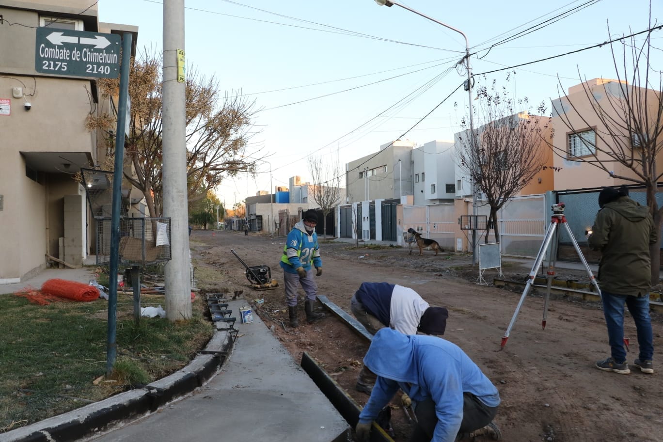 Gaido Recorri La Obra Del Sistema Pluvial En Los Polvorines Radio